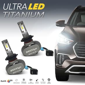 Par Lâmpadas H7 Farol Baixo Fiat Strada Ultra Led Titanium 10000 Lumens Forte Branco Efeito Xenon 1999 2000 2001 2002 2003