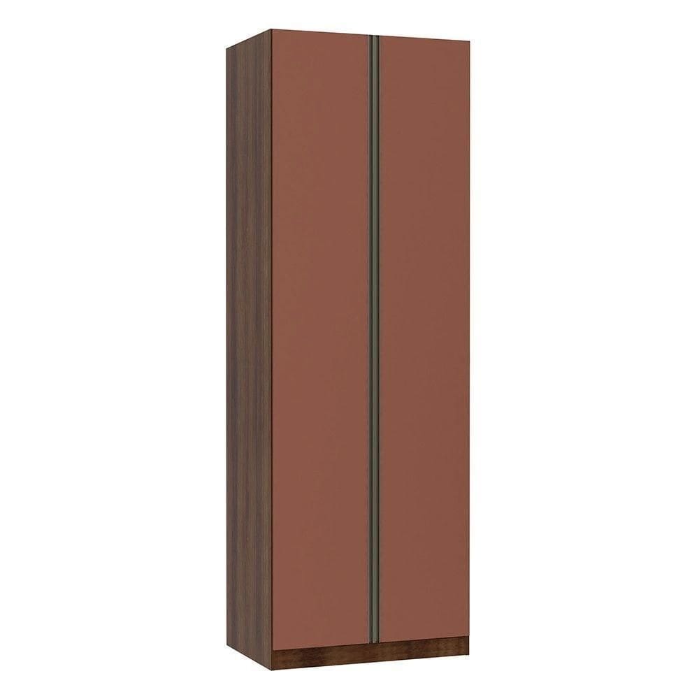 Guarda Roupa 2 Portas 3 Gavetas 80Cm Prime Plus Luciane Móveis