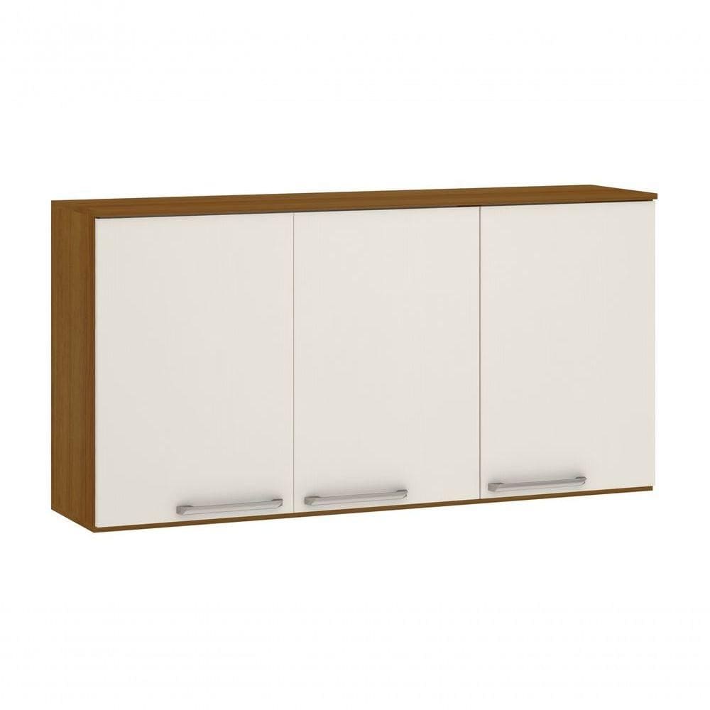 Armário Aéreo 120 Cm 3 Portas Modena Luciane Moveis