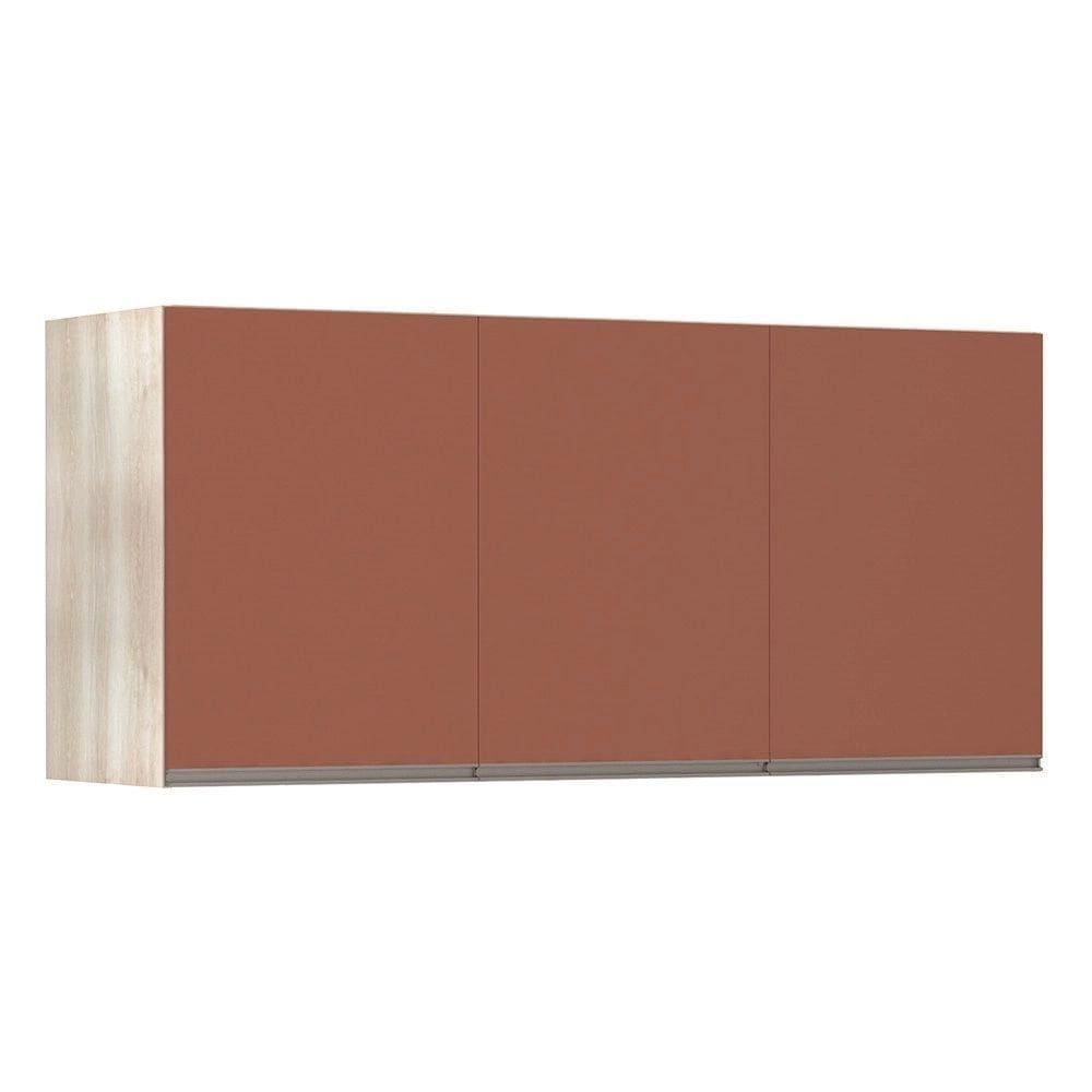 Maleiro Ponte Casal Luciane 3 Portas Prime Plus 145 Cm