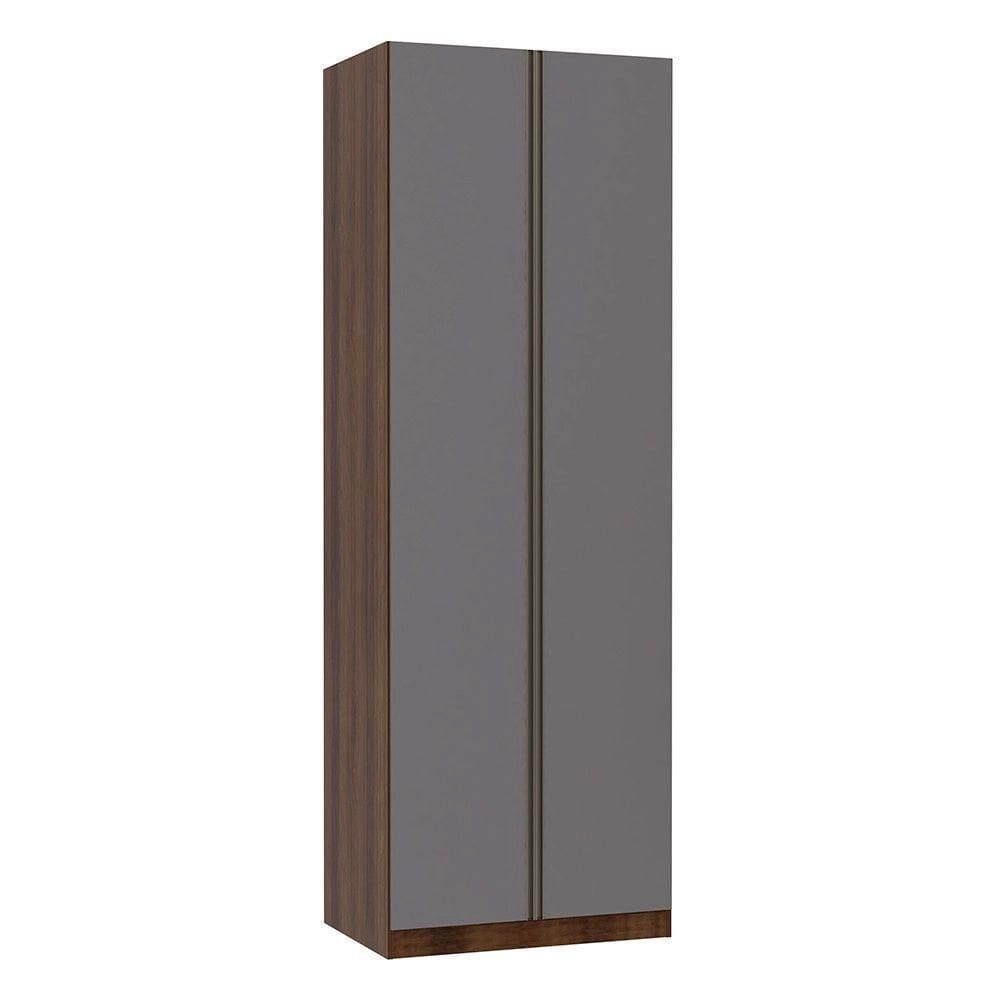 Guarda Roupa 2 Portas 3 Gavetas 80Cm Prime Plus Luciane Móveis