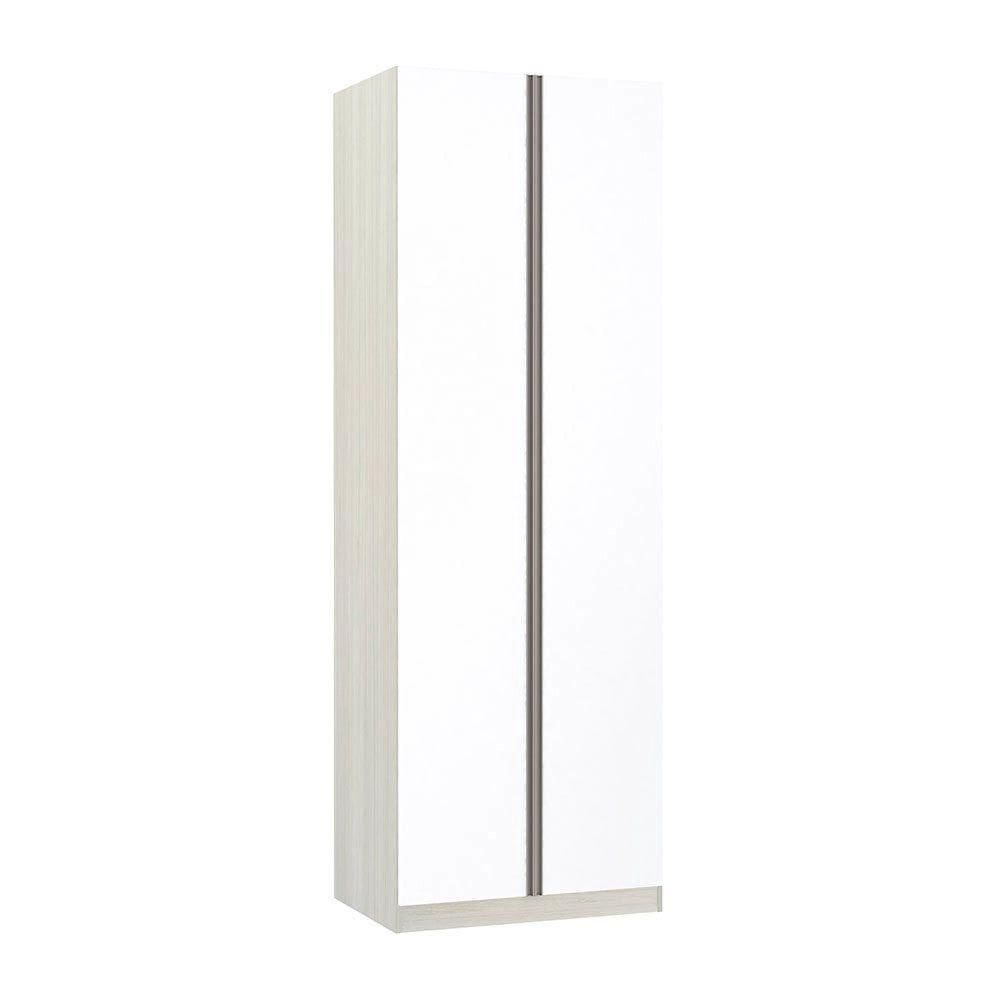 Guarda Roupa 2 Portas 3 Gavetas 80Cm Prime Plus Luciane Móveis