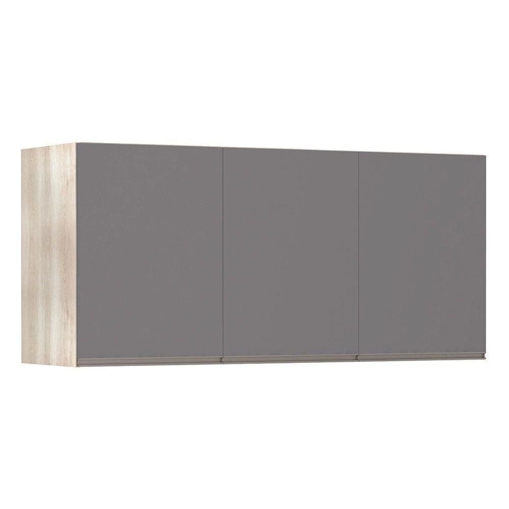 Maleiro Ponte Casal Luciane 3 Portas Prime Plus 145 Cm