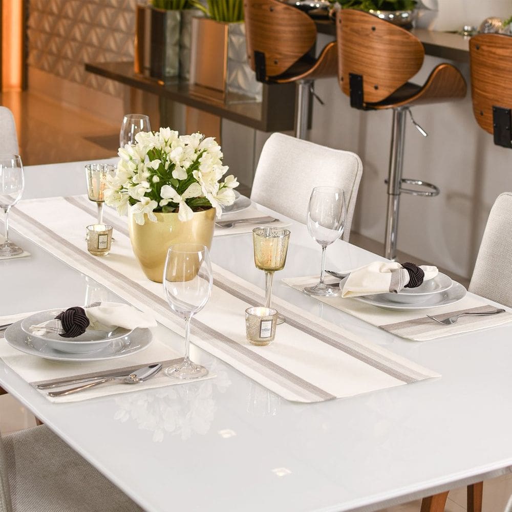 Trilho de Mesa 150x30 Fio Tinto Tessi