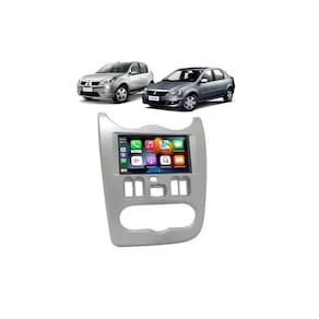 Kit Multimídia Sandero 08 / 11 Logan 10 / 11 Android 7 Pol Carplay 2/32GB - 701K FirstOption