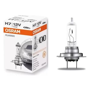Lâmpada Farol Halogena Moto Carro Encaixe H7 12v 55w 3200K Osram inmetro