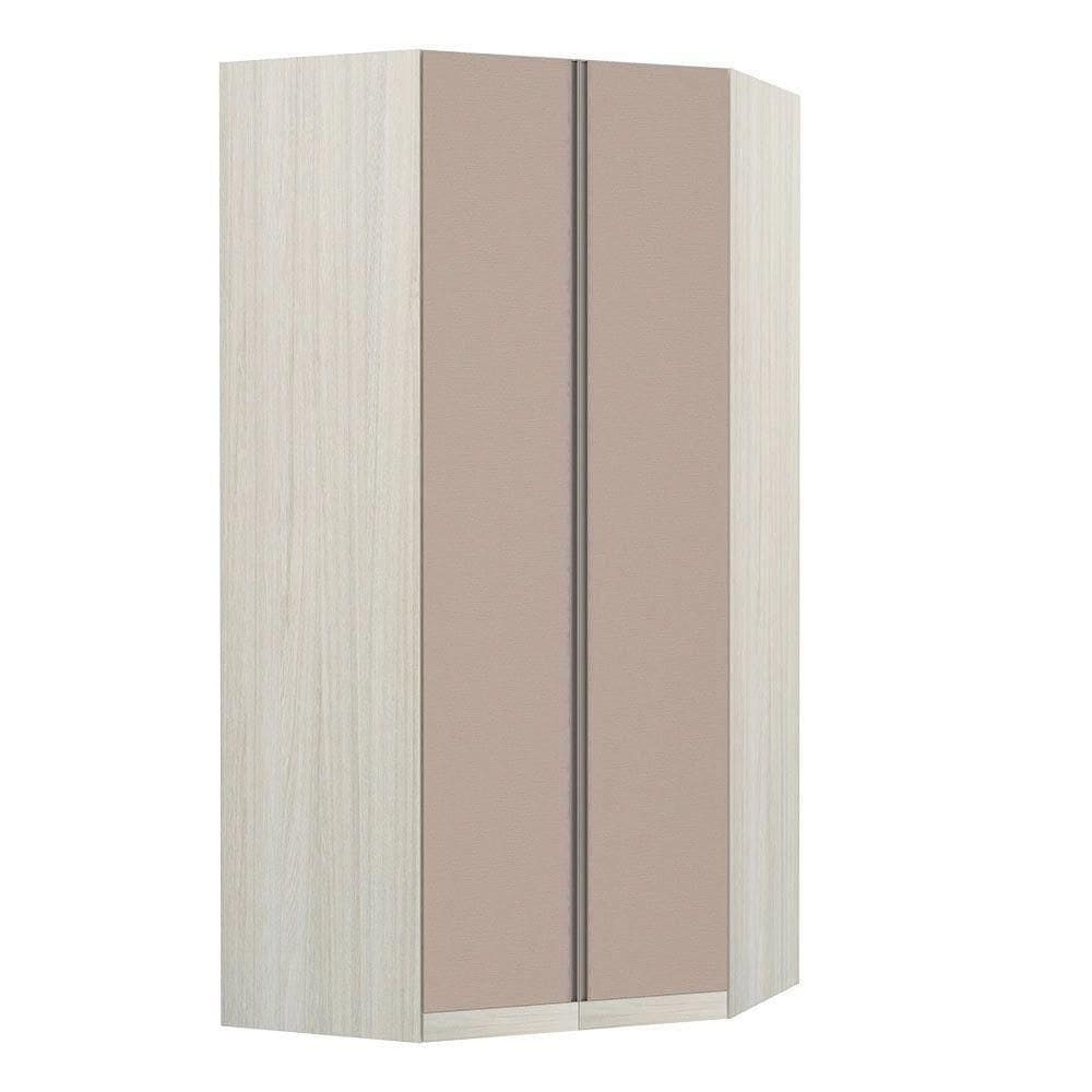 Guarda-Roupa Modulado Canto Closet 2 Portas 1 Cabideiro 7 Prateleiras Luciane Móveis