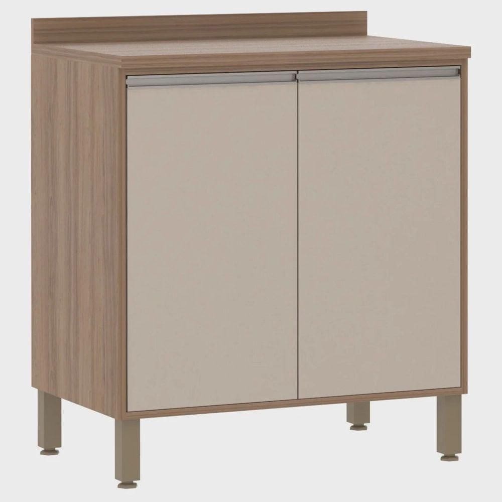 Balcão Cozinha 80 Cm 2 Portas Connect Lari Luciane Móveis