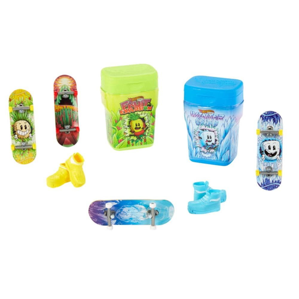 Hot wheels- skate flavor cantainer MATTEL