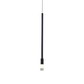 Lustre Pendente Nordecor Nima 2678 Preto Led Bivolt