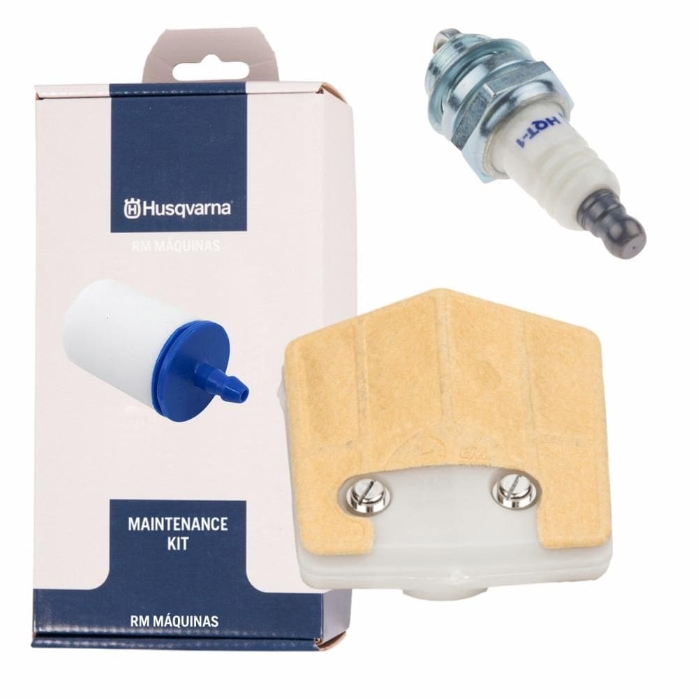 Kit Manutenção Filtros Vela Motosserra Husqvarna 61