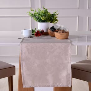 Trilho de Mesa 40x140 Damask Ligamento Cetim