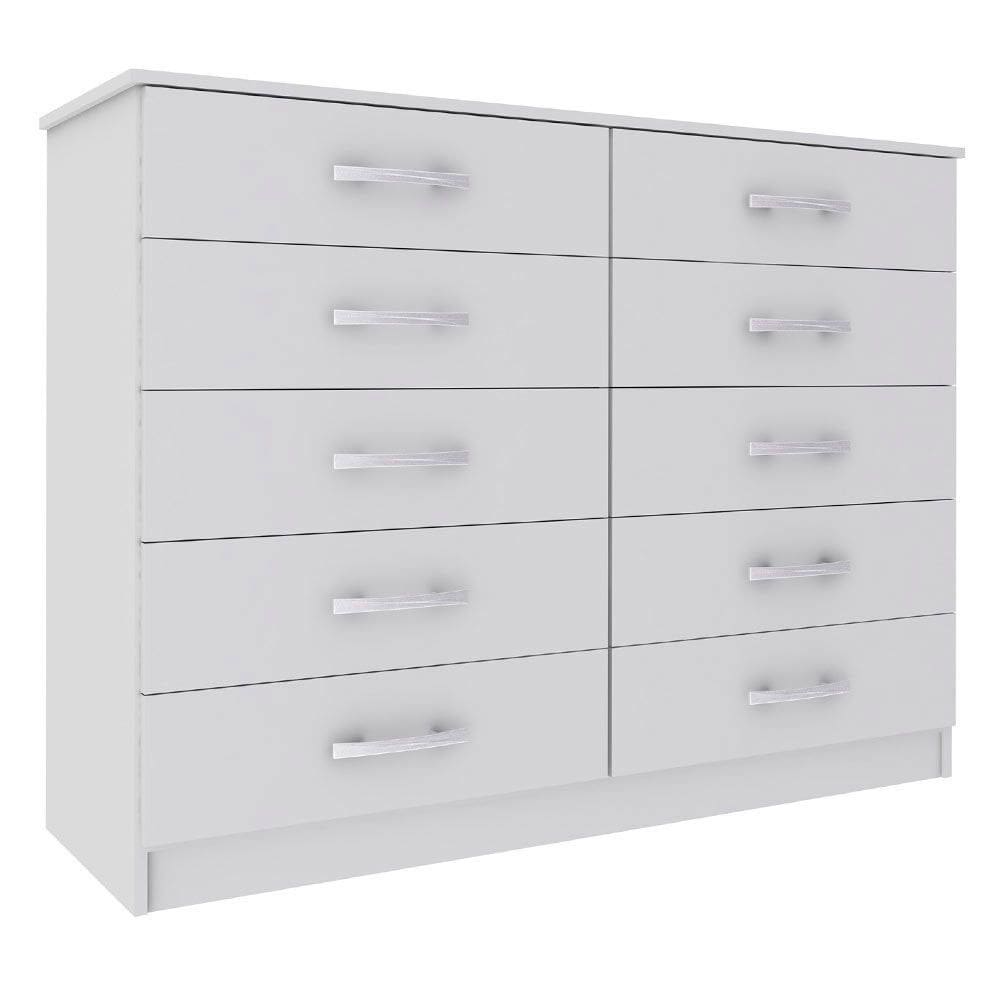 Cômoda Austin 10 Gavetas Evidência Móveis