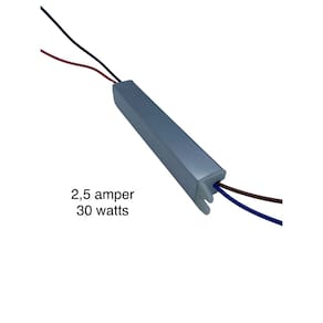 Fonte perfil fita led slim bastão driver 12 volts