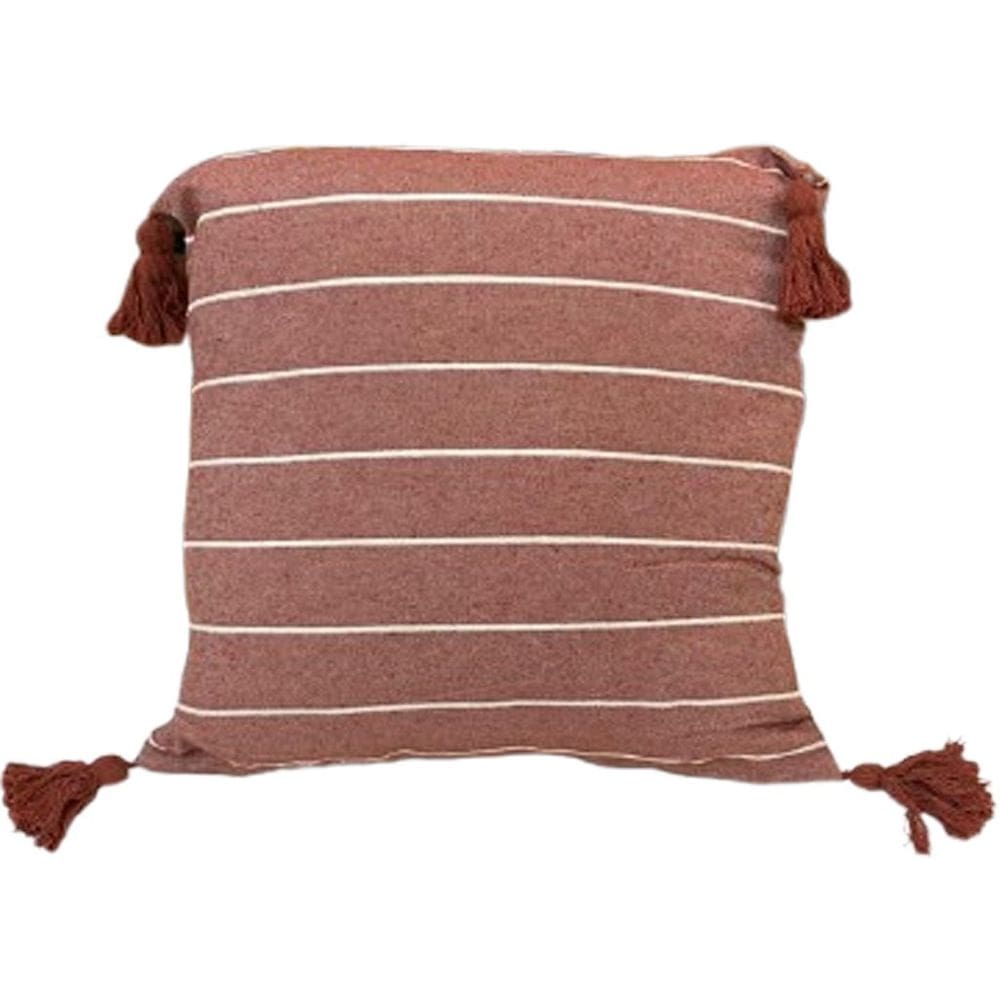 Kit 2 Almofada Pompom Decorativa 45x45cm