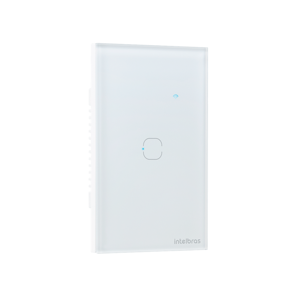 Kit 3 Interruptores Touch Inteligentes de 1, 2 e 3 Teclas Branco
