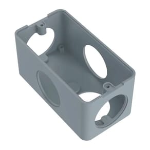Caixa Condulete PVC 5 Entradas Konextop 1/2`` - 3/4`` Cinza