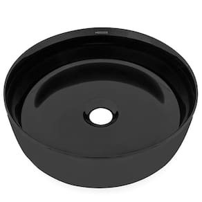 Cuba de Apoio Redonda Modaza Siena Slim, Preto