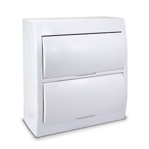 Quadro de Distribuição de Sobrepor PPS MS24-24 | 24 Módulos DIN
