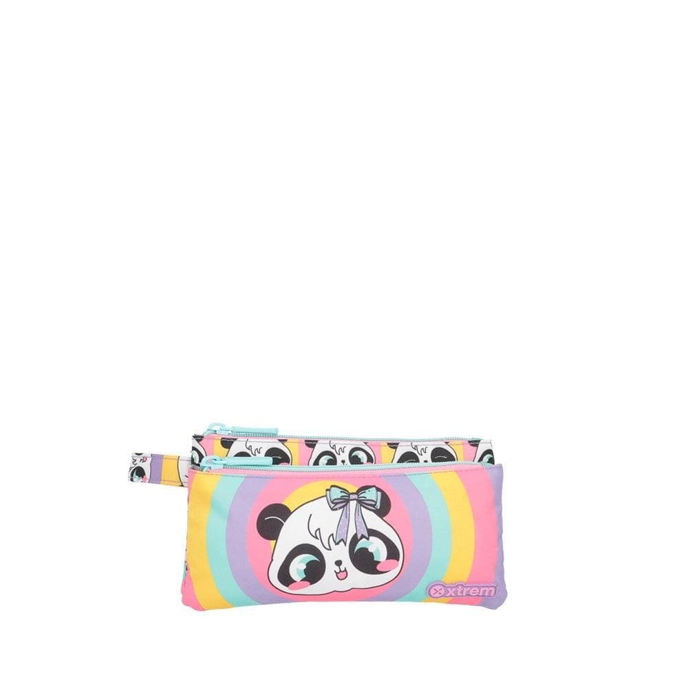 Estojo Trinity Panda Colorido