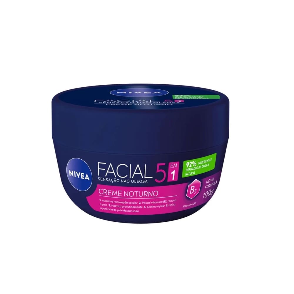 Nivea Creme Facial Noturno - 100g Hidratante 0000042389248 COT