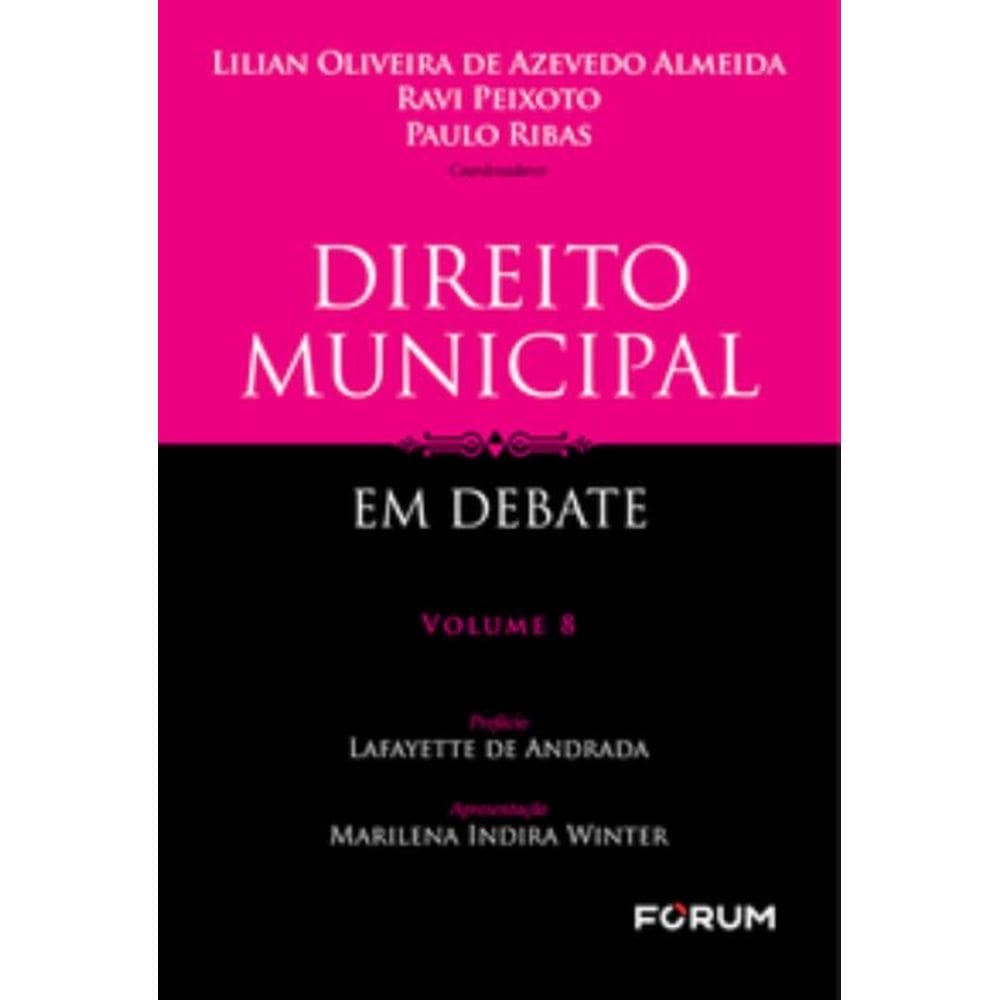 Direito Municipal Em Debate