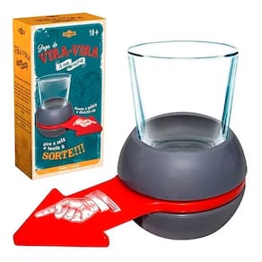 Jogo de Shot Vira-Vira Festas Eventos Adulto Copo de 50ml Artbrink