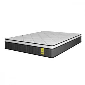 Colchão de Casal 138x188x32 Supreme Firm Mola Ensacada Cinza Apolospuma
