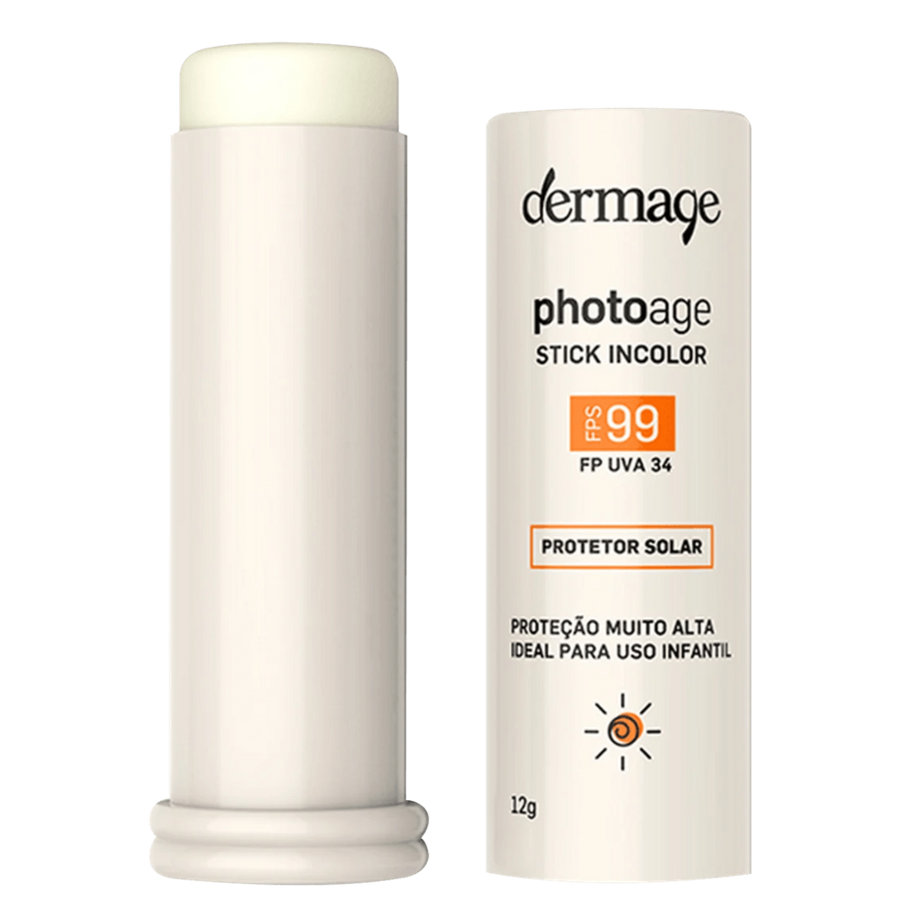 Dermage Photoage Stick Incolor FPS 99 - Protetor Solar 12g