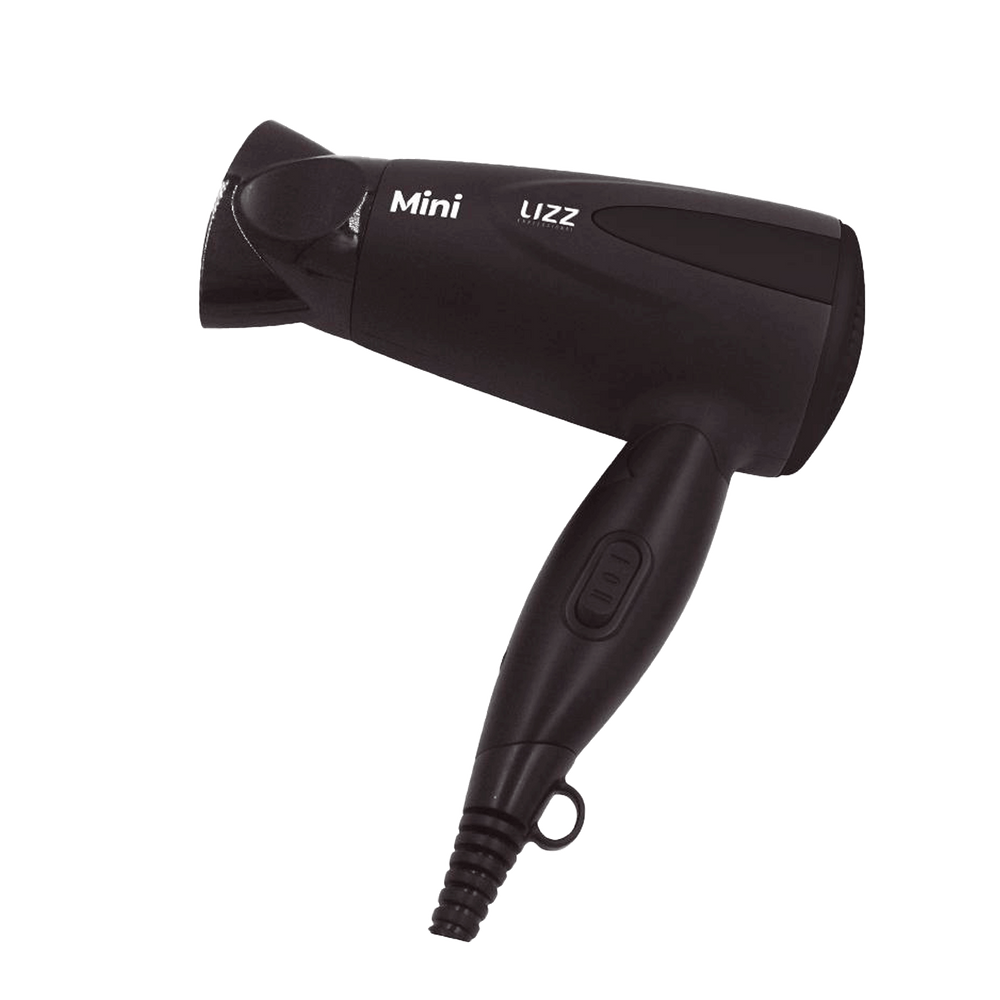 Lizz Mini Preto - Secador De Cabelo 1500 BIV