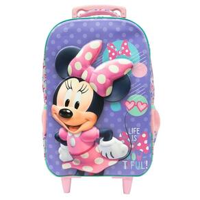 Mochila de Rodinhas - Minnie 18 XERYUS IMPORTACAO E