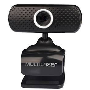 Webcam Computador Notebook 480P Plug & Play Sensor CMOS USB Multilaser WC051