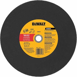 Disco de corte DeWalt DW8020 para corte de metal 14 x 5/32 x 1