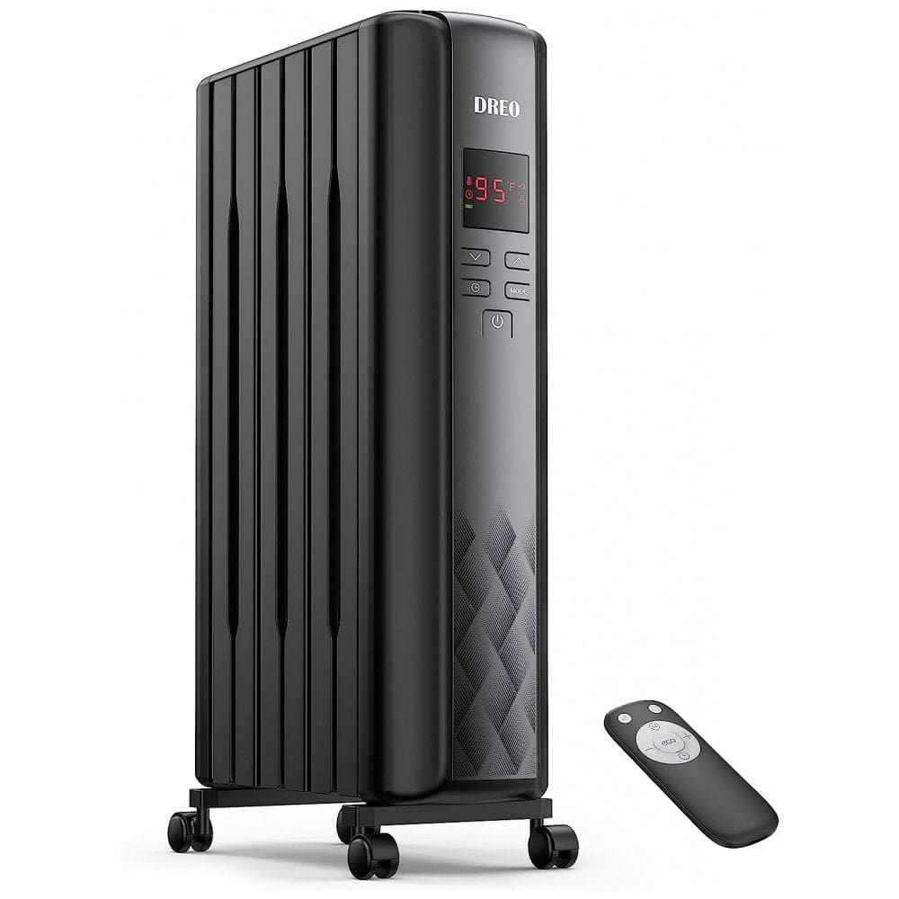 Aquecedor Elétrico Portátil com Controle Remoto e Temporizador, 1500W, 110v, DREO DR HSH005, Preto
