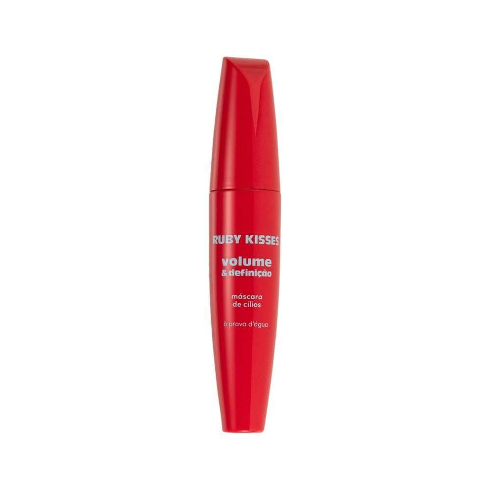 Máscara De Cílios Ruby Kisses Volume e Definição à Prova D`Agua