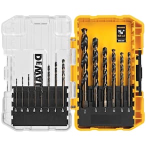 Conjunto de brocas DEWALT DW1162 Óxido preto de 14 peças com estojo