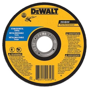Roda de corte DEWALT DW8065S Cfree Thin de 7 polegadas para aço inoxidável