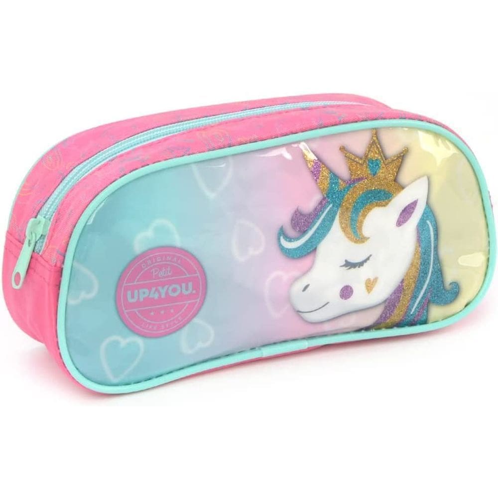 Estojo UP4YOU 1 Divisórias Rosa EI37654UP