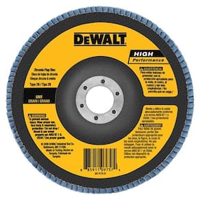 Disco de aba DEWALT DW8380 Tipo 29 40G 150mm x 22mm