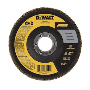 Disco de aba DEWALT DW8308AL Alumínio 11,4 cm x 2,2 cm 60 GRIT
