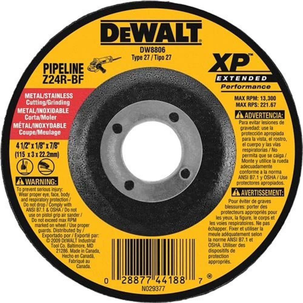 Rebolo DEWALT DW8806 Extended Performance 115mm