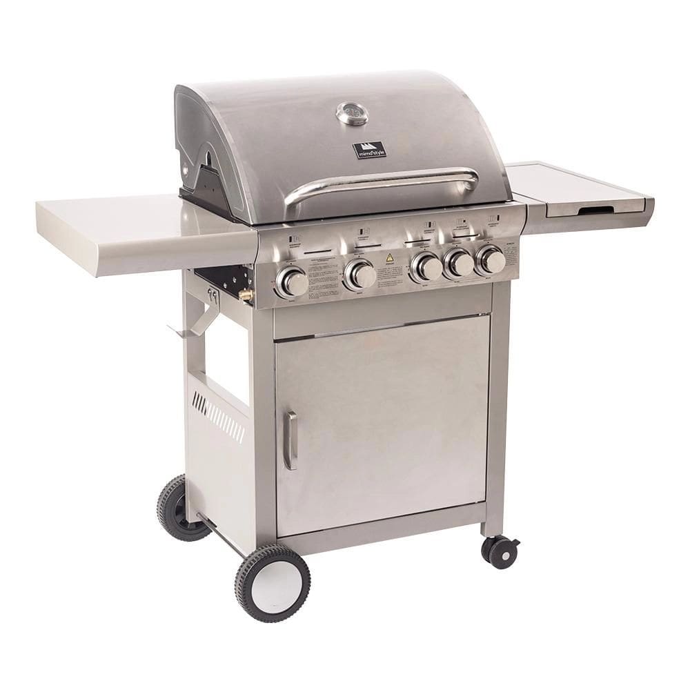 Churrasqueira Inox A Gás 4 Queimadores Ahc04 Mimo Style