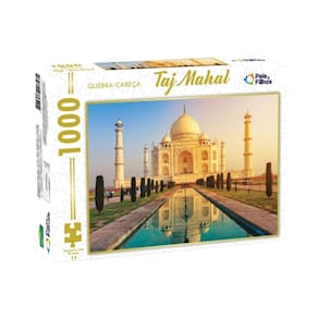 Jogo Interativo Quebra Cabeça Monumento Taj Mahal 1000 Peças Pais & Filhos