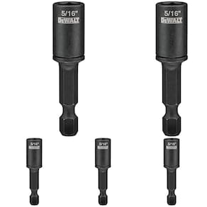 Nut Driver DEWALT DWADND516 removível de 5/16 polegadas (pacote com 5)