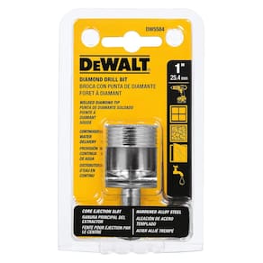 Broca de diamante DEWALT DW5584 de 1 polegada para azulejo, porcelana