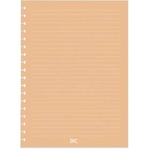 Refil Caderno Univ. Smart 48FLS 20cm x 27,5cm Laranja - DAC