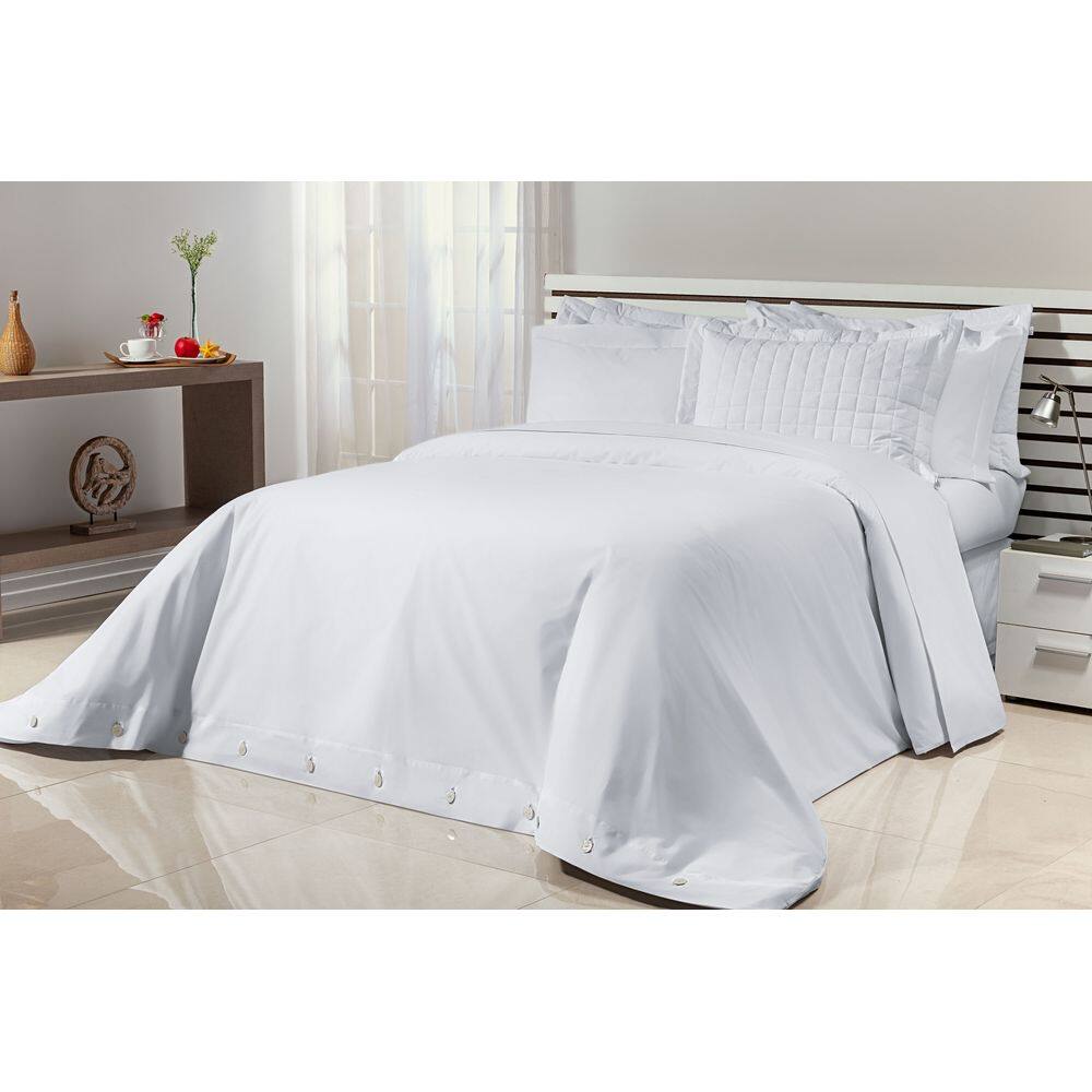 Capa de Edredom Queen Duvet 100% Algodão 200 Fios Glass