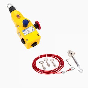 Kit Chave de Emergência CEC-ME31A 3NF+1NA + Cabo de Aço 10m K10G
