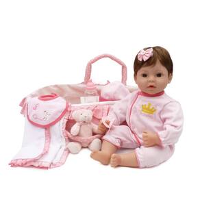 Boneca Reborn CHAREX Reborn 45 cm, feita à mão, menina realista