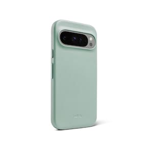 Capa de telefone em couro Bellroy para Pixel 9 Pro Mint Color